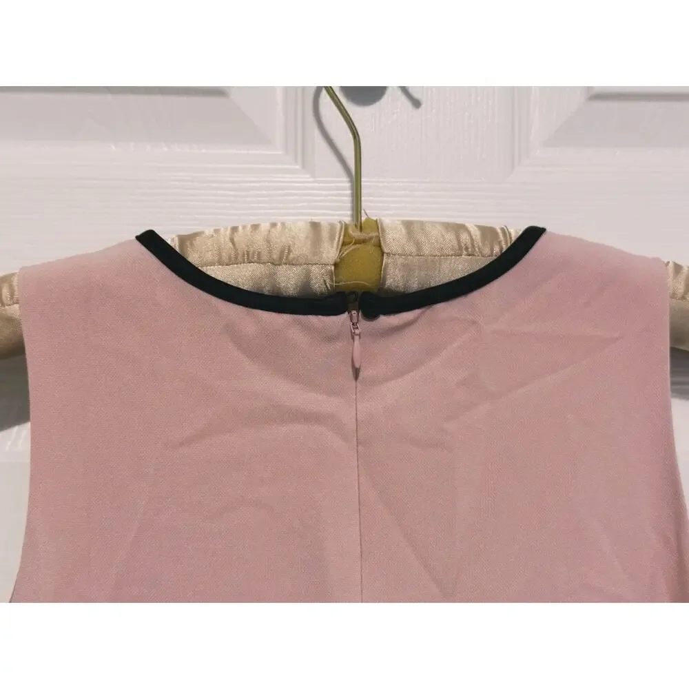 Victoria Beckham Target Floral Pocket Sleeveless Dress Girls XL Pink Preppy Cute